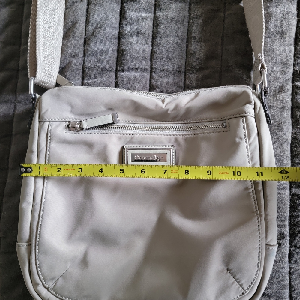 Calvin Klein Light Beige Crossbody Bag - Picture 6 of 8